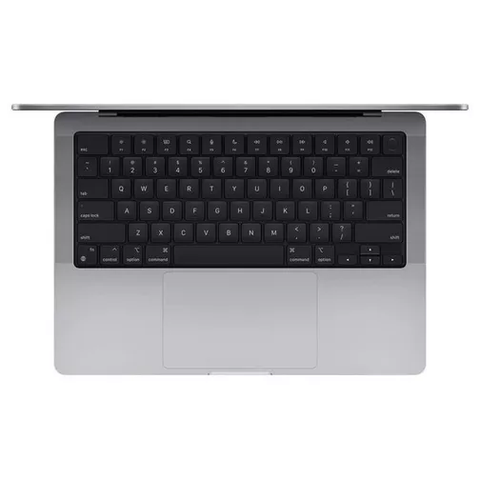 Silver Macbook Pro 16 Front View