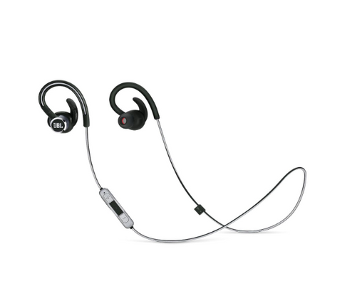 JBL Reflect Contour 2.0 - In-Ear Wireless Sport Headphone with 3-Button Mic/Remote - Black
