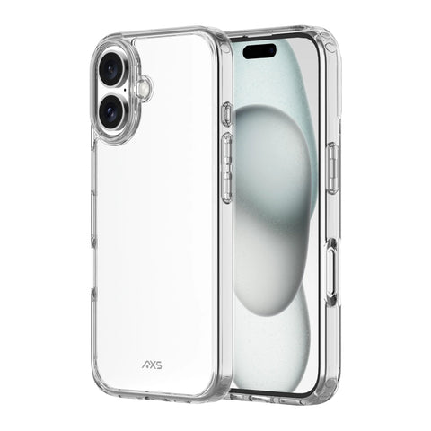 AXS ULTRA CLEAR Drop-tested Clear Case for Apple iPhone 16