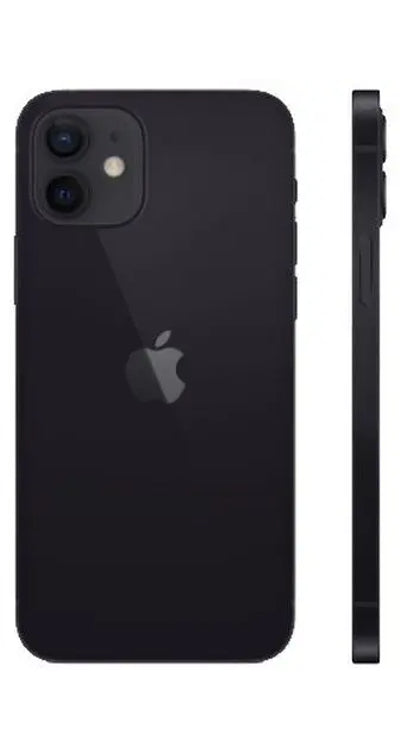 iPhone 12, Black, 64GB, Very Good condition